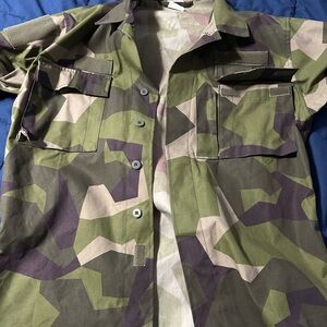 Swedish M90 Camouflage shirt